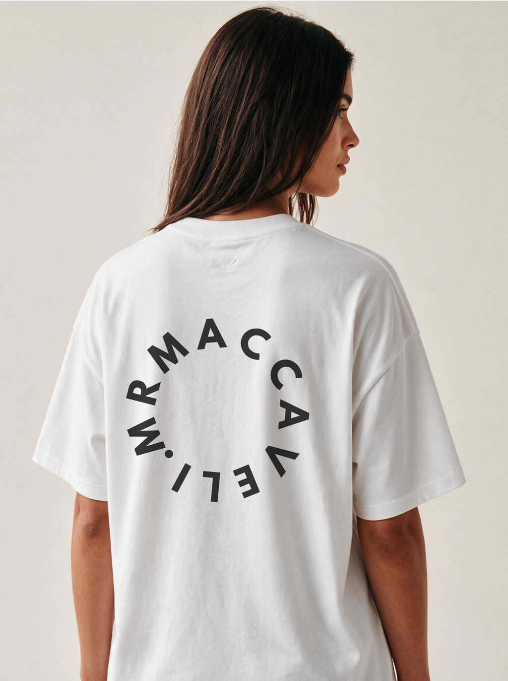 MRMACCAVELI Insignia oversized tee