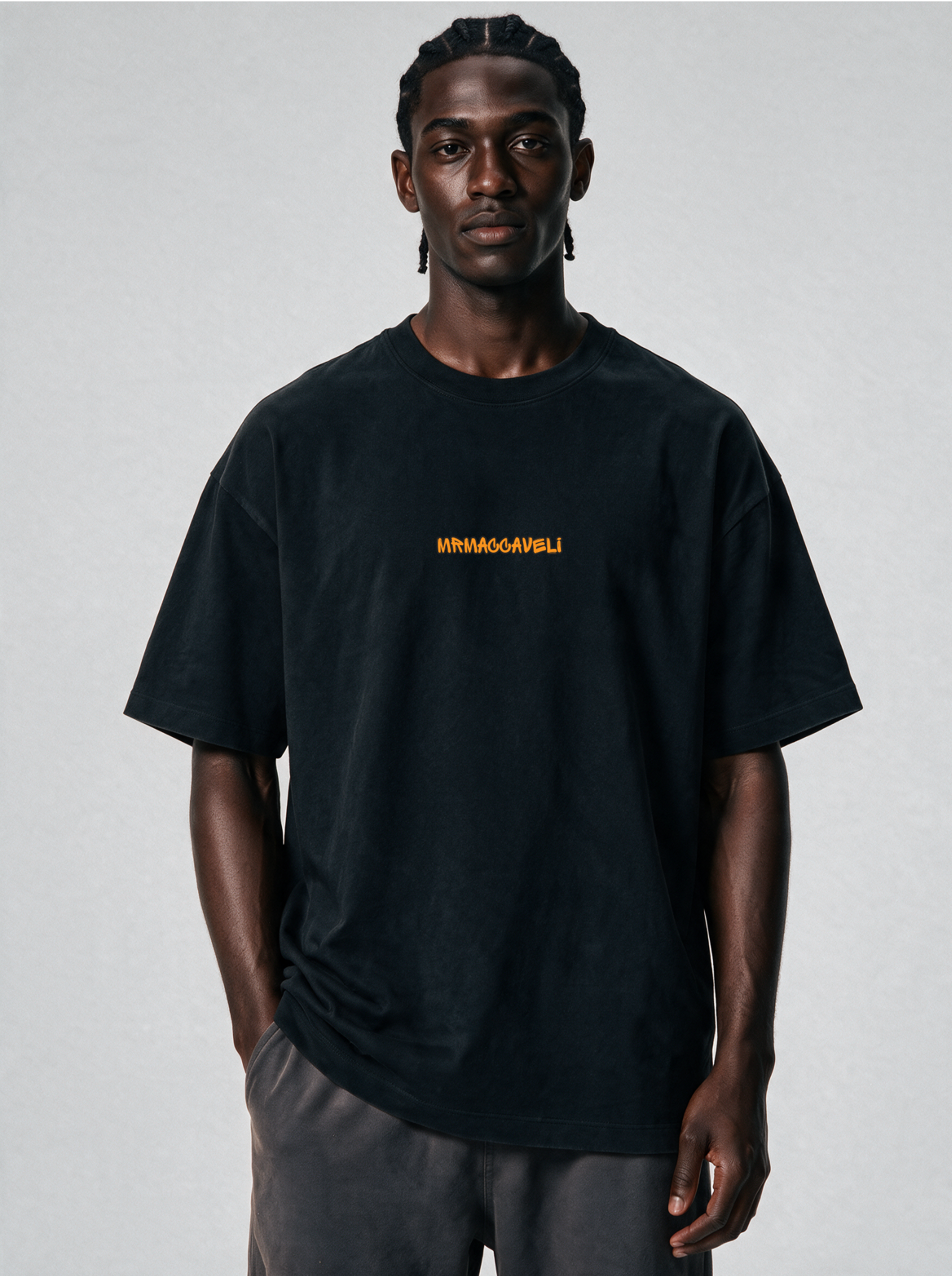 MrMaccaveli Think Unlimited Oversized Tee