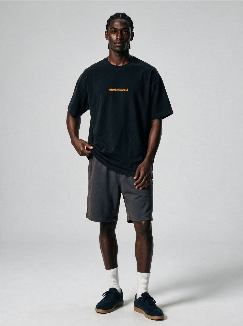 MrMaccaveli Think Unlimited Oversized Tee