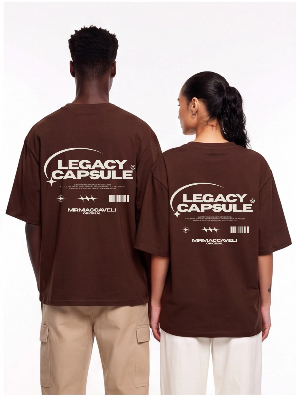 MrMaccaveli Legacy Capsule Oversized Tee