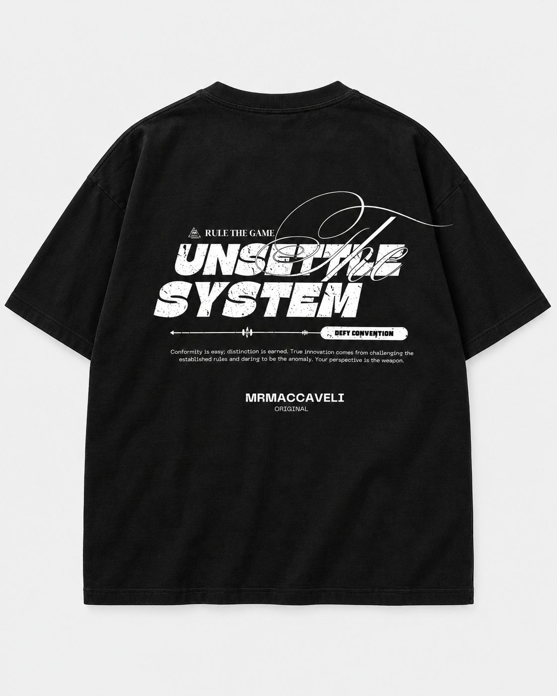 MrMaccaveli Original Oversized Tee
