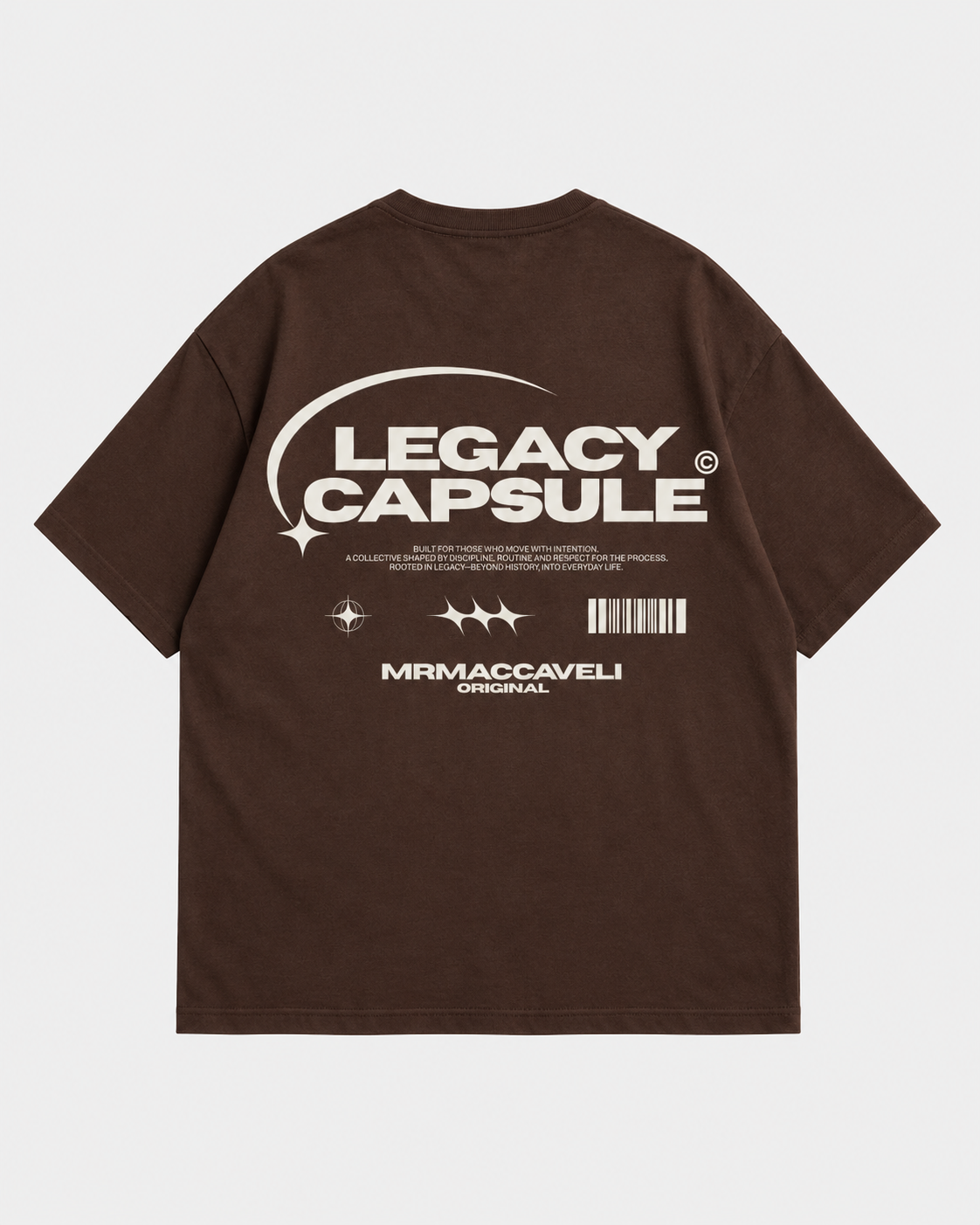 MrMaccaveli Legacy Capsule Oversized Tee