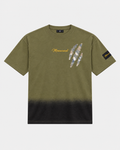 MrMaccaveli Claw Ombré Oversized Tee