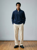 MrMaccaveli Corduroy Half-Zip Pullover