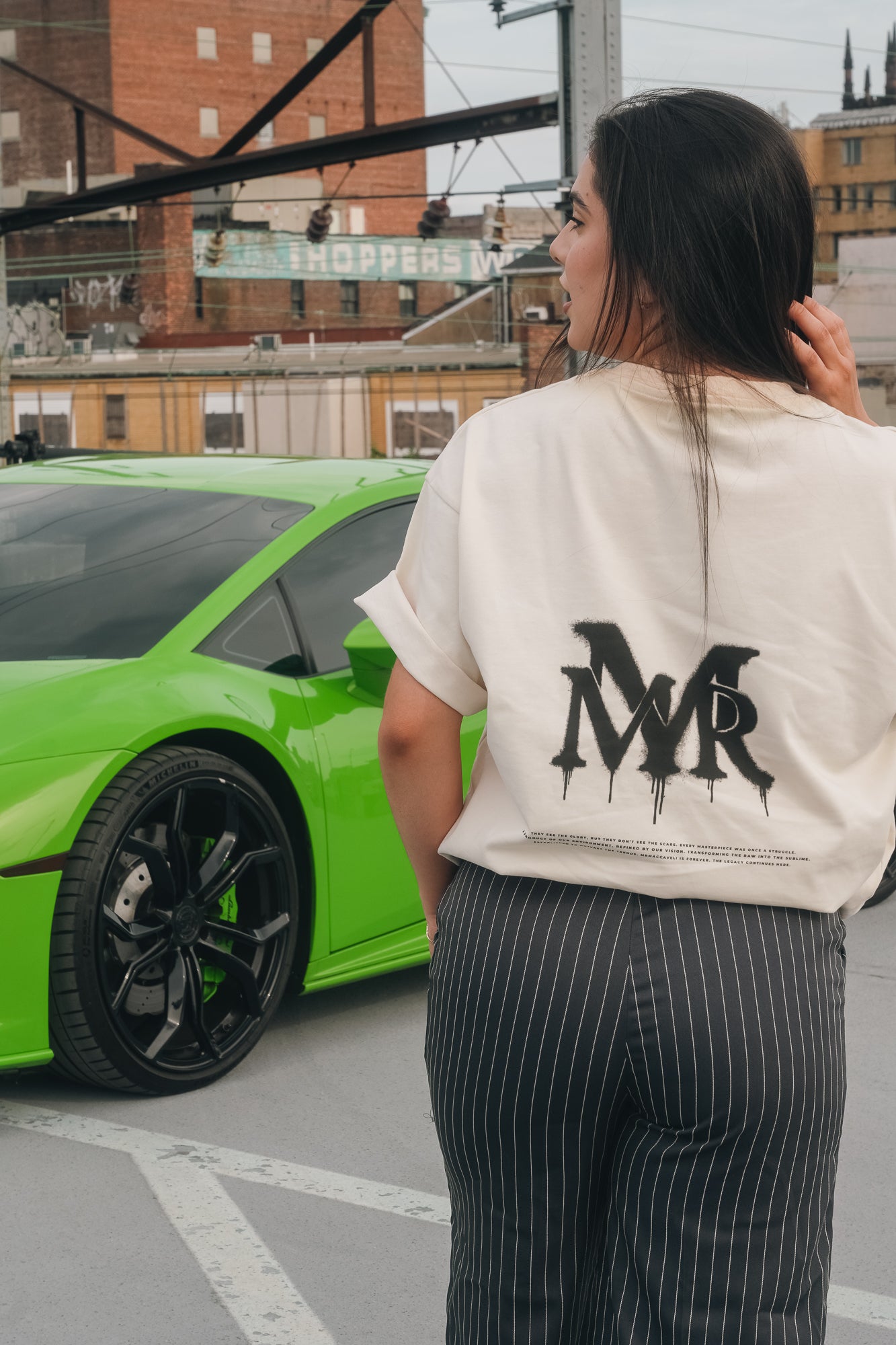 MrMaccaveli Insignia Oversized Tee