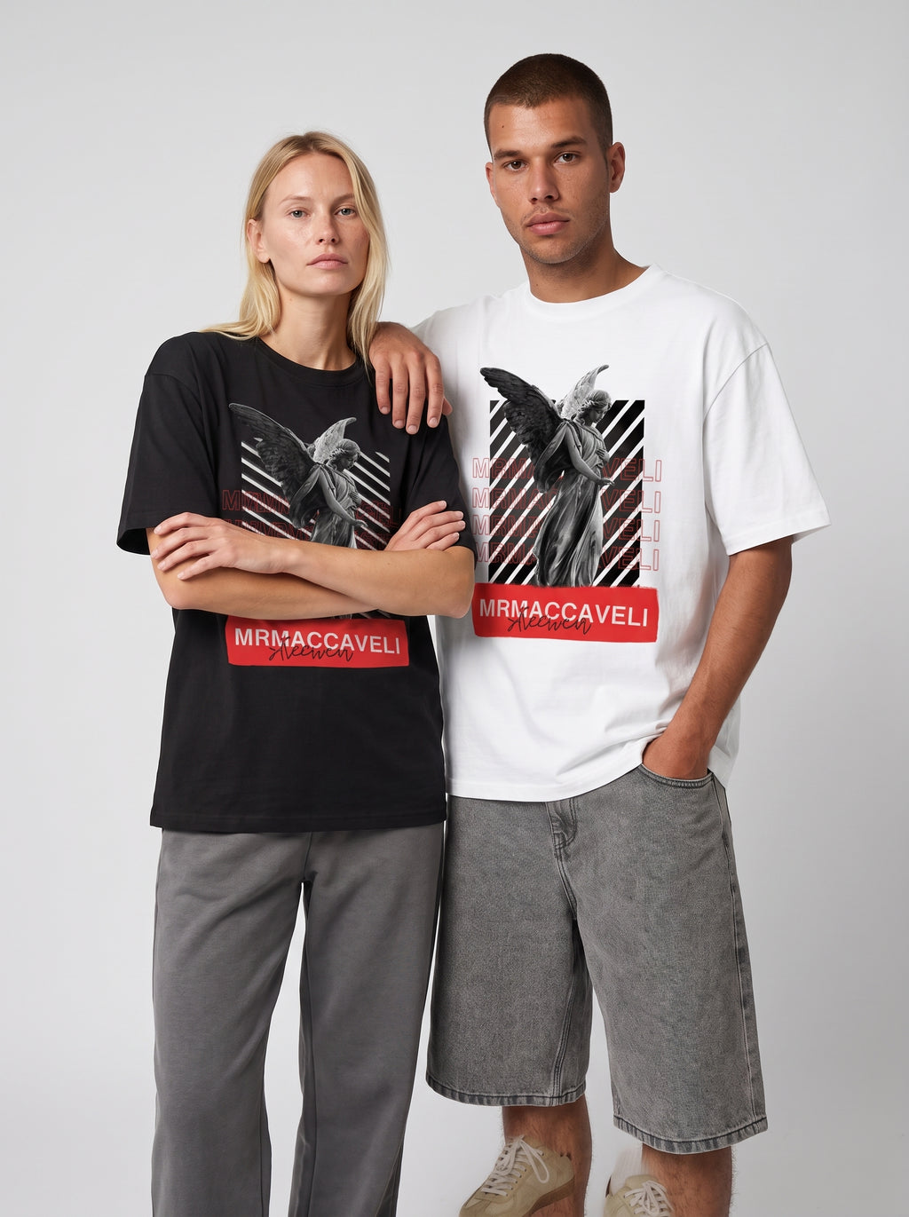 MrMaccaveli Guardian oversized tee