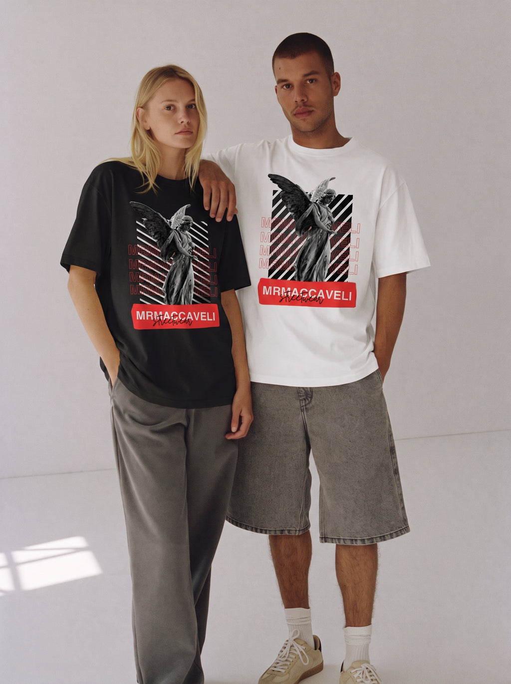 MrMaccaveli Guardian oversized tee