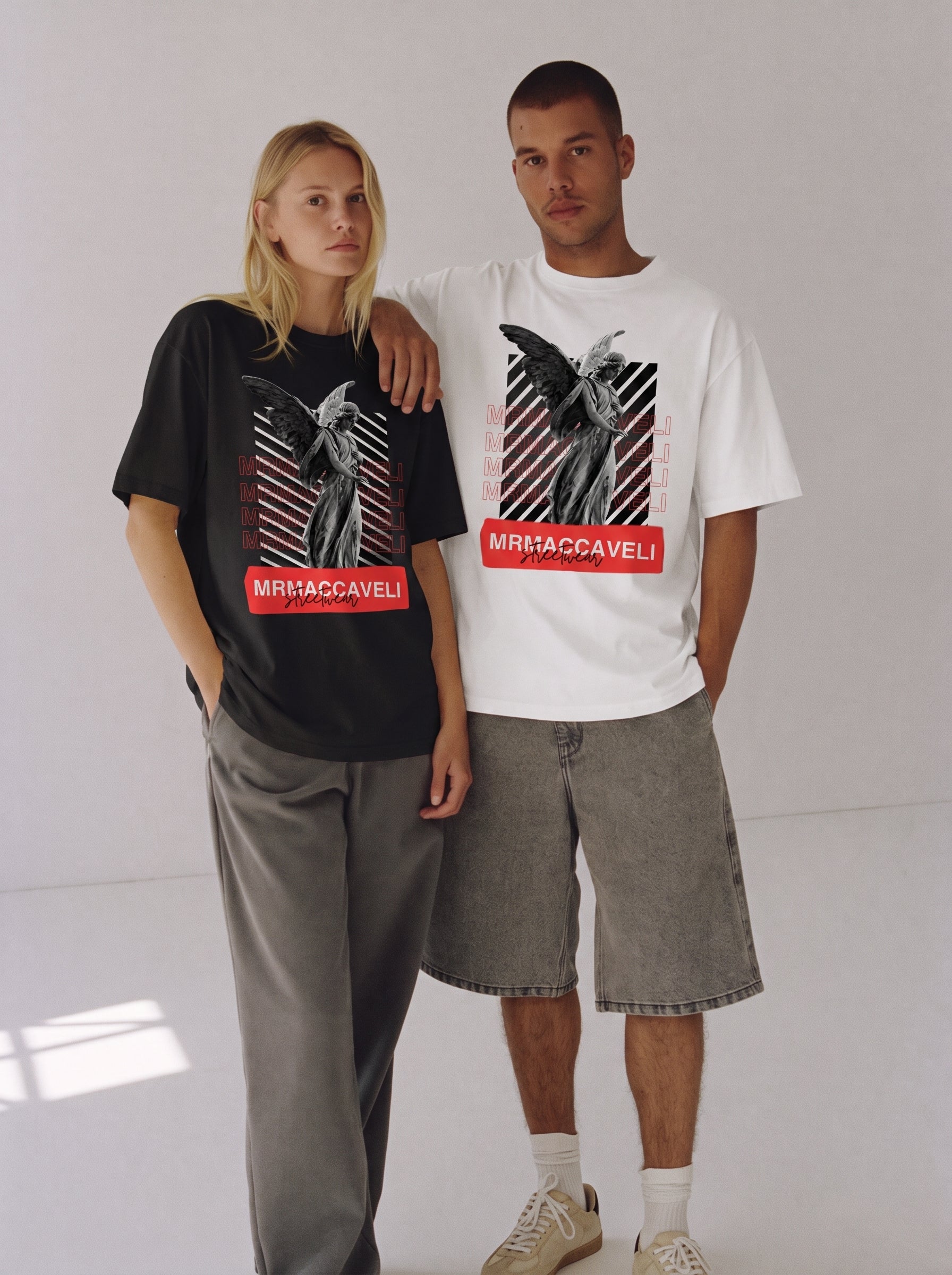 MrMaccaveli Guardian oversized tee