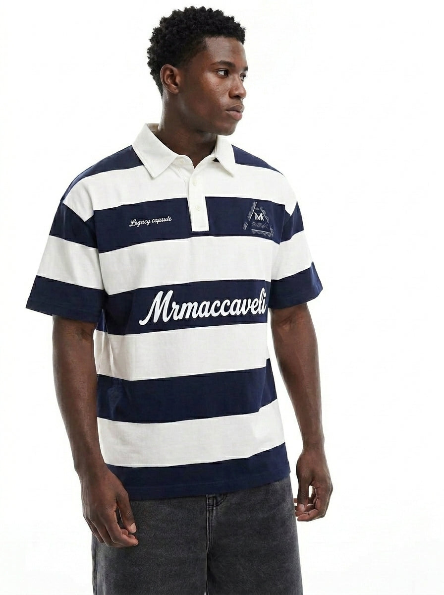 MrMaccaveli Legacy Capsule Rugby Polo
