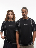 MrMaccaveli Contrast Stitch Oversized Tee